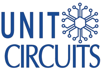 unit circuits logo pcb assembly transparent