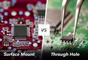 1.smt and tht on pcb
