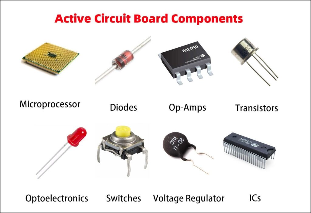 3 transistors and diodes