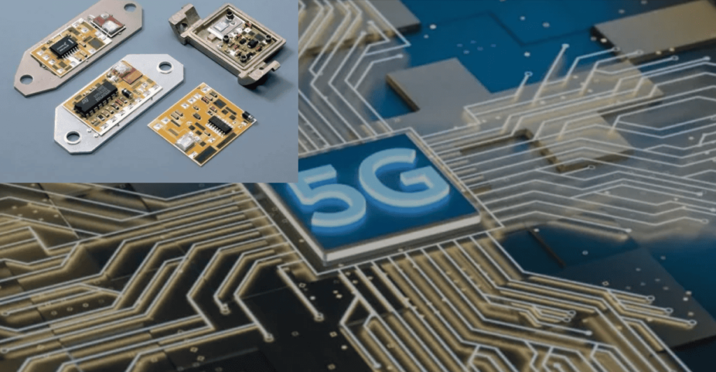 3 telecom component aln pcb