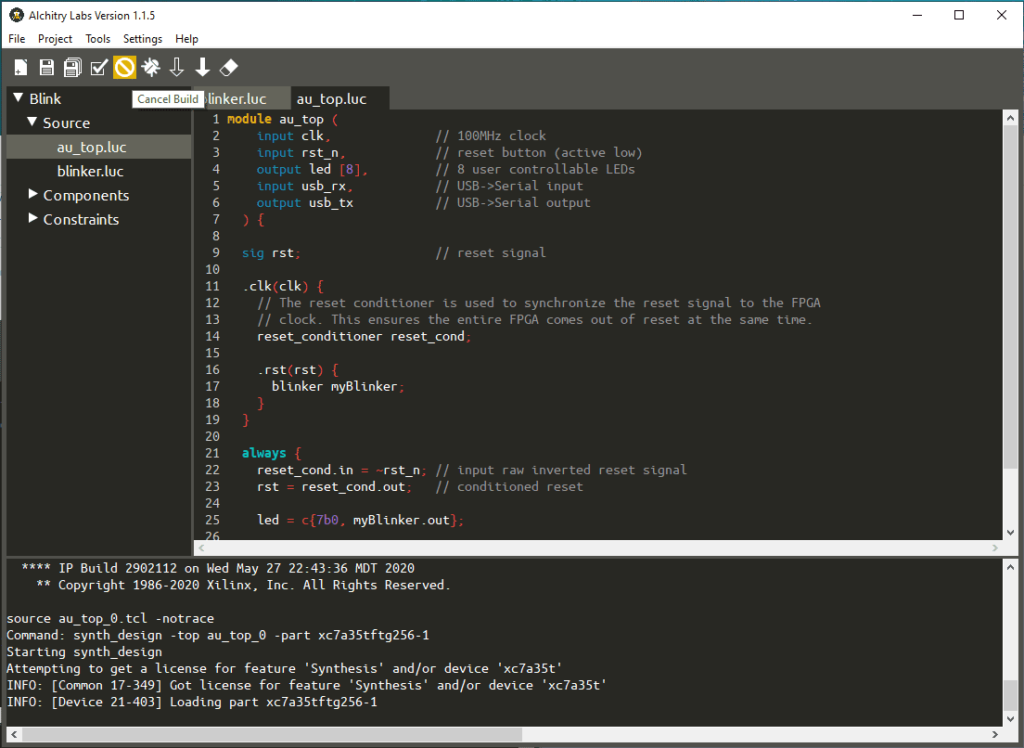 5 verilog code example for fpga