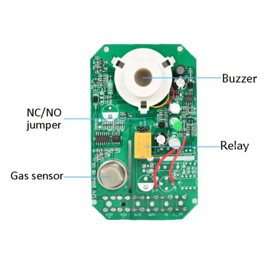1 gas detector pcb working principle