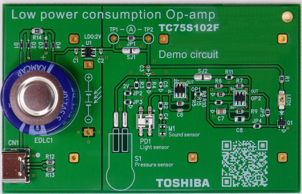 2 gas sensor pcb low power consumption