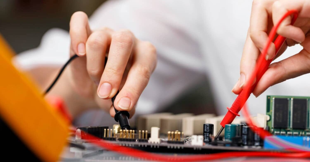5 repairing tht component