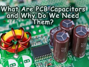 p1 capacitor placement on circuit board.