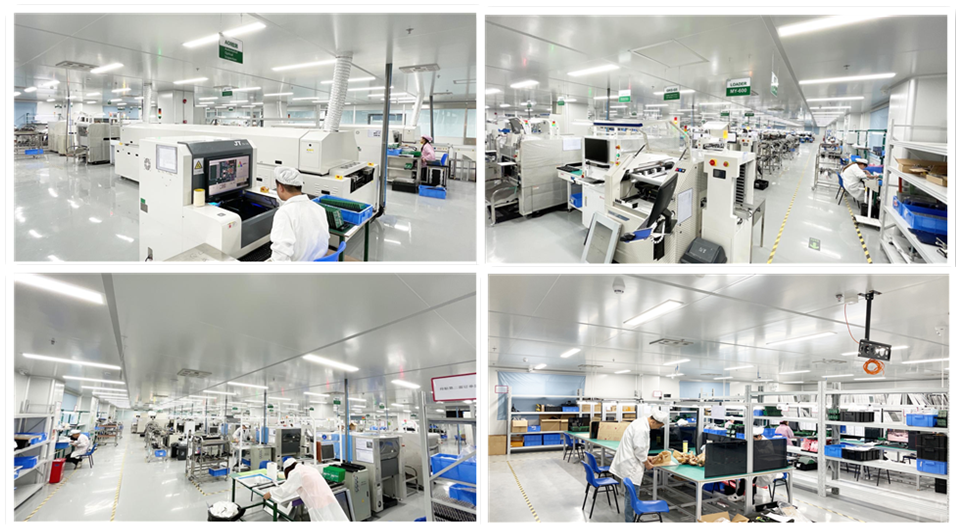 p3 pcb assembly line in action