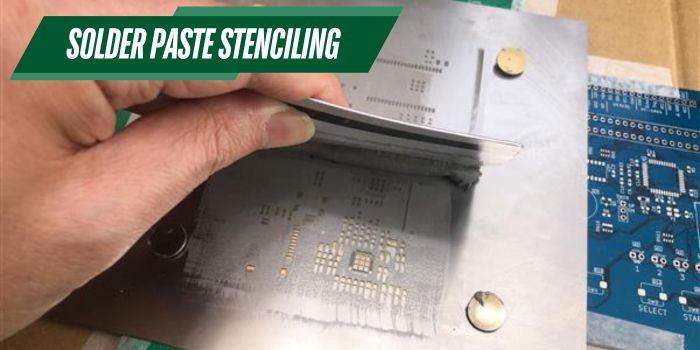 p3 solder paste application
