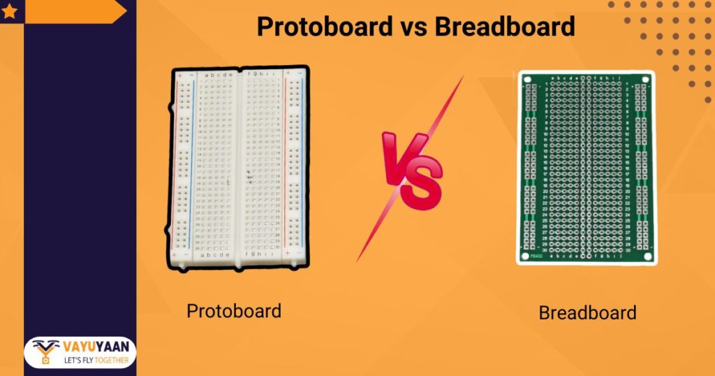 p4 comparison of perfboard and pcb prototype