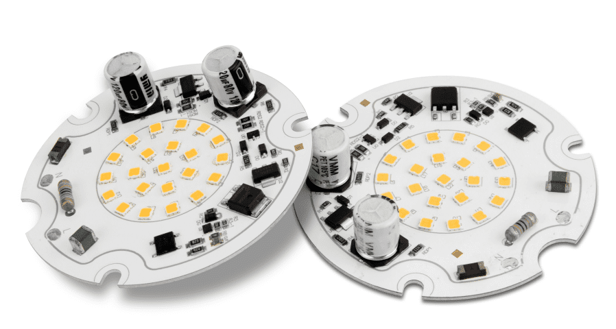 p4 led lights with aluminum pcbs