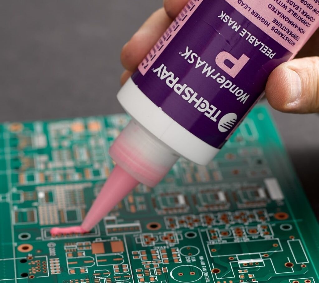 p5 precision adhesive application to pcb