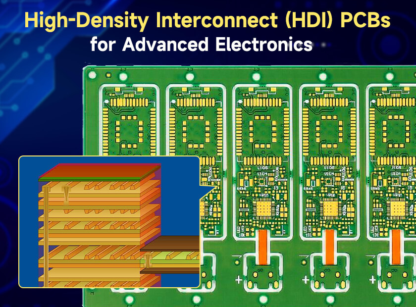 p7 hdi pcb for electronics