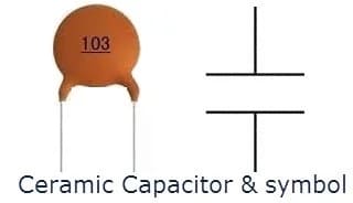3 ceramic capacitor symbol diagram