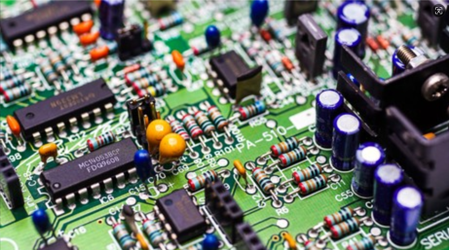 An example of an industrial PCB assembly using THT, showcasing why through-hole components are preferred in power electronics and mission-critical applications.