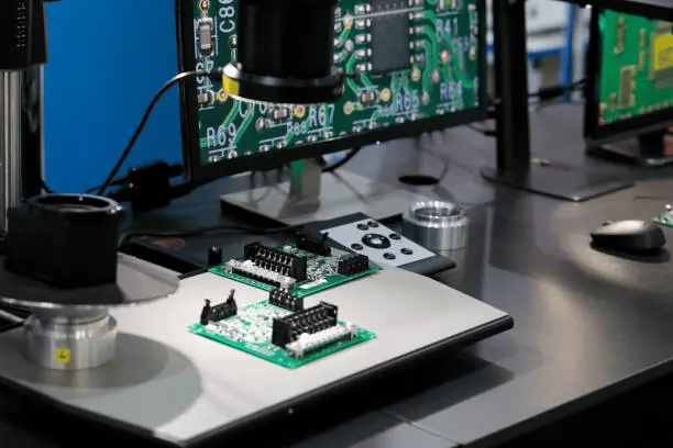 5 functional testing setup for robotics control pcb