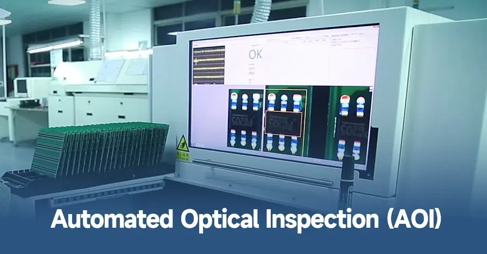 3 high resolution aoi machine in use