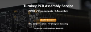 Modern turnkey PCB assembly line integrating SMT, testing, and packaging.