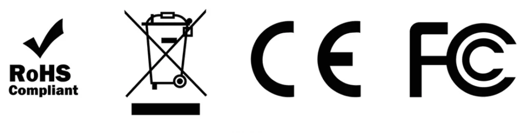 3 rohs compliant label or certification