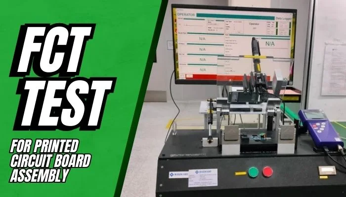 Functional testing setup in electronics manufacturing audit for PCBA quality control