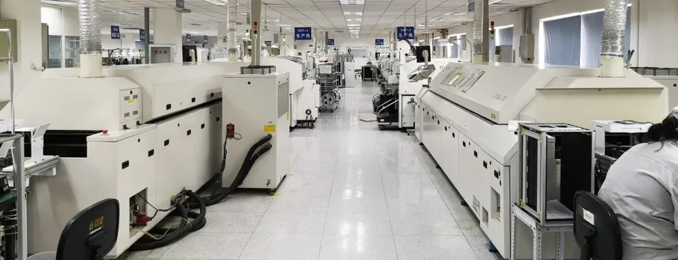 SMT assembly factory line in China for high-quality PCB production