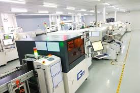 SMT and THT assembly service in China using automated pick and place machines