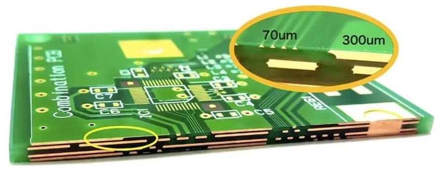 High-power PCB assembly for electric motor controller with thermal management and EMI shielding