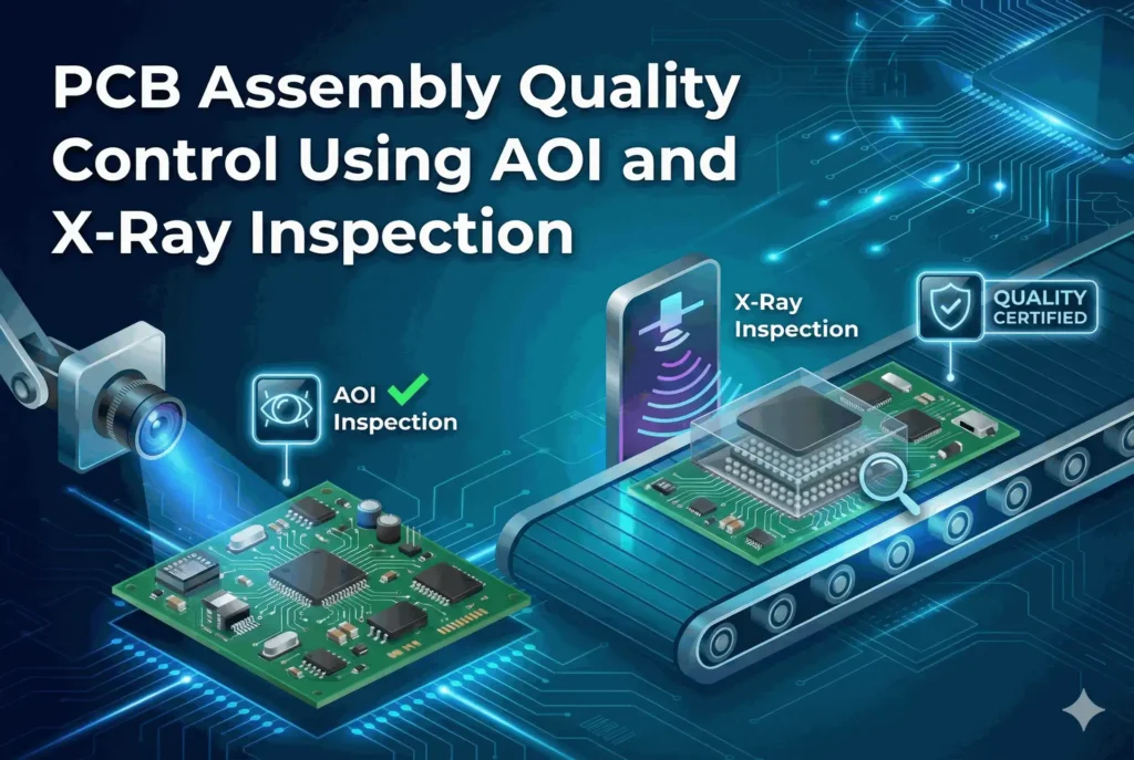 AOI and X-Ray Inspection of SMT PCBs