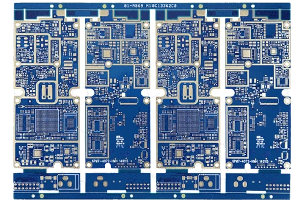 pcb layout with high density components