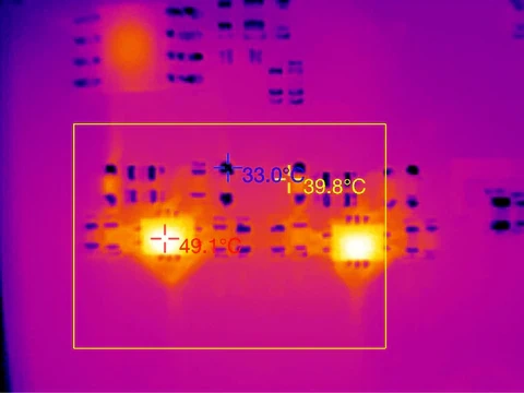 0402 vs 0603 thermal behavior on PCB