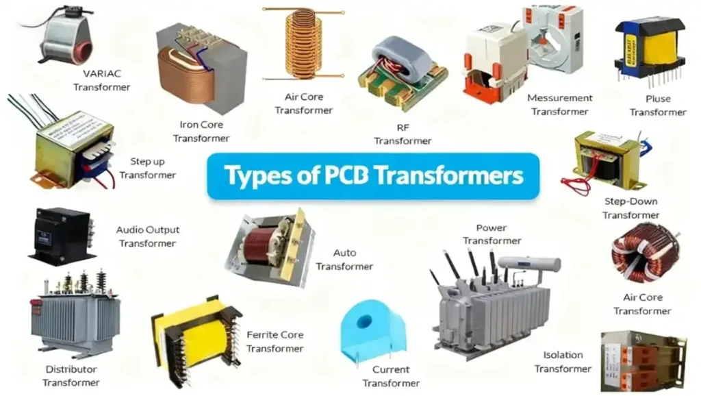 Comparison between PCB transformer and traditional transformer for electronics design