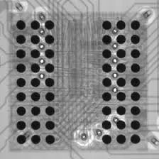 5.x ray inspection of a bga package on an ic board