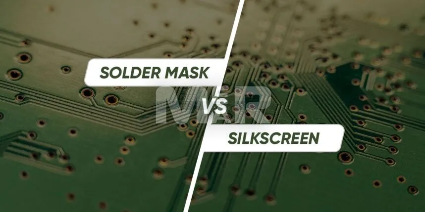 pcb silkscreen vs solder mask comparison
